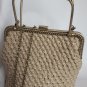 Crochet Knitted BeigeHandbag