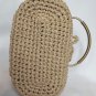 Crochet Knitted BeigeHandbag