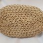 Crochet Knitted BeigeHandbag