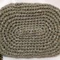 Crochet Knitted Green Handbag