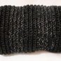 Crochet Knitted Black Handbag