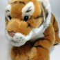 FAO Schwarz Tiger Plush Cub Stuffed Animal Wild Cat Soft Toy 12"