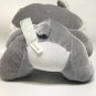 Ideal Toys Direct Siberian Husky Dog Plush Big Eyes White Gray Stuffed Animal