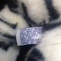 White Siberian Tiger Plush Cat A & A Floppy Bean Bag Stuffed Animal Baby Cub 12"