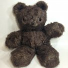 Vintage Bantam Teddy Bear Cub Plush Rare Dark Brown Stuffed Animal Toy 17in.