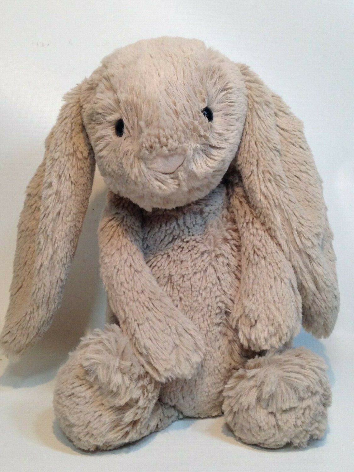 Jellycat Bashful Beige Bunny Rabbit Stuffed Plush 12in 3075