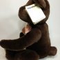 Passport Plush Teddy Bear Chocolate Brown Soft Stuffed Jointed Animal TAG 15"
