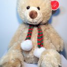 Animal Adventure Teddy Bear Noel RARE Plush Brown Stuffed Toy Jumbo 21" Scarf Animal Adventure Teddy Bear Noel RARE Plush Brown Stuffed Toy Jumbo 21" Scarf