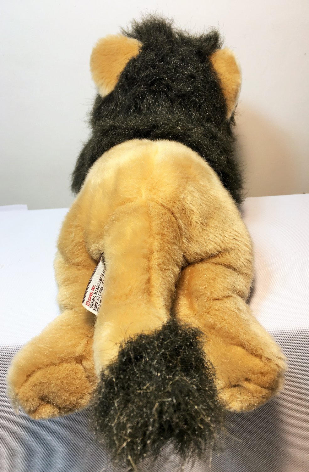 Gund Lion Roman Stuffed Brown Plush Toy Animal 31121 Tan 13