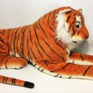 Tiger Plush GIANT Realistic 3' Ft Bengal Jungle Cat Wild Animal Jumbo Fun Toys