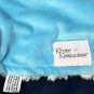 Kinder Keepsakes RARE Blue Plush Puppy Dog Security Baby Luvi Blanket Lovey 17"