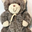 RARE Vintage Commonwealth Teddy Bear Plush Gray White Stuffed Animal 14" HTF RARE Vintage Commonwealth Teddy Bear Plush Gray White Stuffed Animal 14" HTF