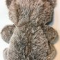 RARE Vintage Commonwealth Teddy Bear Plush Gray White Stuffed Animal 14" HTF