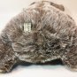 RARE Vintage Commonwealth Teddy Bear Plush Gray White Stuffed Animal 14" HTF