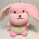 RARE Moshi Moshi Soft Pink Bunny Squishy Plush Stuffed Animal HTF 8.5" NWT -RARE
