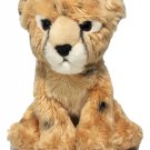 Plush Leopard Cheetah Baby Cub Cat Sitting Realistic Animal Plush Toy 8.5" Plush Leopard Cheetah Baby Cub Cat Sitting Realistic Animal Plush Toy 8.5"