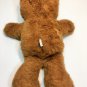 Applause Baritone Teddy Bear Plush Vintage Brown Stuffed Animal 23700 Red Bow
