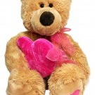 Gund Teddy Bear Plush Valentine's Red Heart Heads & Tales LARGE Stuffed Animal