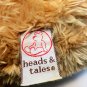 Gund Teddy Bear Plush Valentine's Red Heart Heads & Tales LARGE Stuffed Animal