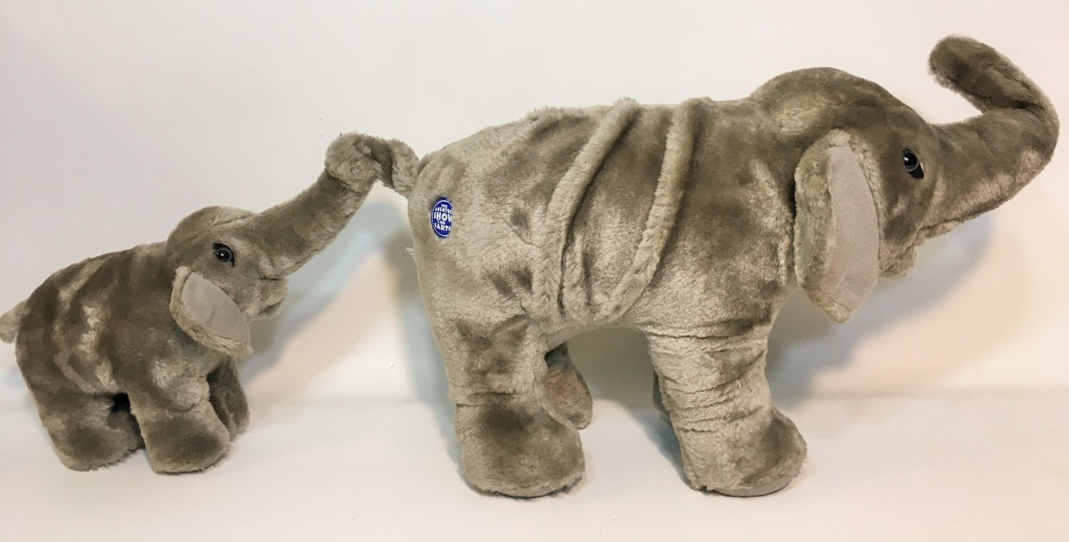 ringling brothers circus stuffed elephant