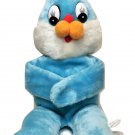 Vintage S.O.S. Bunny Rabbit Baby Blue White Stuffed Plush Animal 21" Korea Vintage S.O.S. Bunny Rabbit Baby Blue White Stuffed Plush Animal 21" Korea