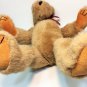 Boyds Collection Bubba Bear Double Swivel Head Tan Plush Fully Jointed Teddy 16"