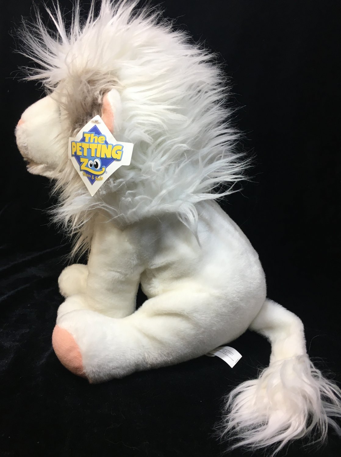 white lion plush