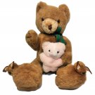 Schmid Musical Plush Jointed Teddy Bear in Slippers Vintage 1984 Gordon Fraser