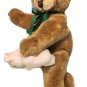 Schmid Musical Plush Jointed Teddy Bear in Slippers Vintage 1984 Gordon Fraser