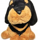Kellytoy Rottweiler Plush XLARGE Stuffed Animal Black Brown Soft Cuddly Toy 19" Kellytoy Rottweiler Plush XLARGE Stuffed Animal Black Brown Soft Cuddly Toy 19"