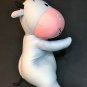 RARE Japan Microbead Plush Blue Pink Cow Squishy RARE Micro Bead Cushion 11"