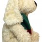 RARE Commonwealth Terrier Dog JUMBO Plush Cream White Puppy Bow Bells Scarf