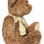 Circo Teddy Bear Plush Brown Stuffed Animal Floral Flower Bow Feet 13" Seated