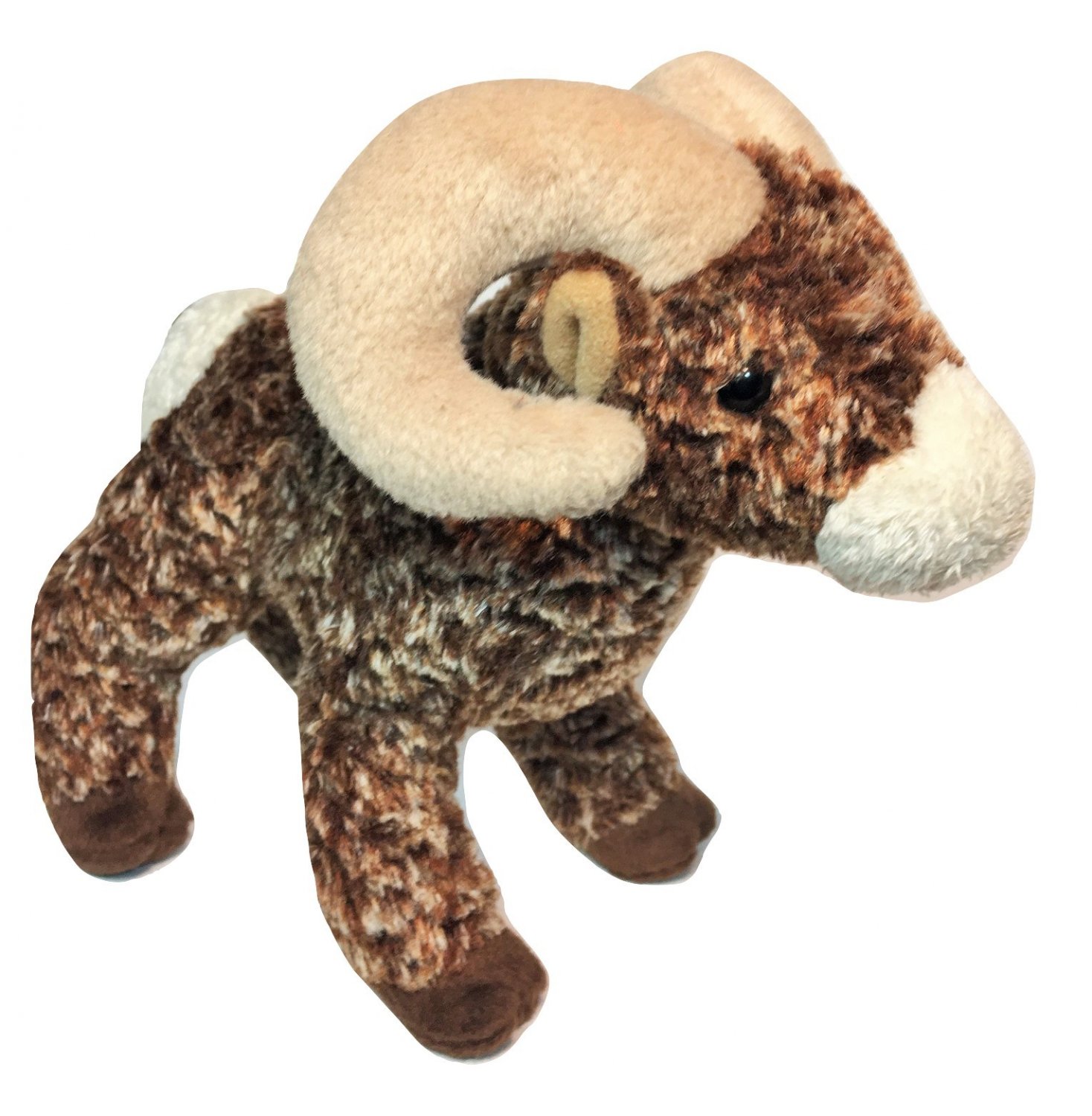 Douglas Climber Bighorn Sheep Plush Brown Bean Bag Stuffed Animal Toy 8"