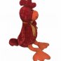 RARE Red Rooster Plush Stuffed Animal Adventure Floppy Chicken Bean Bag Toy 21"