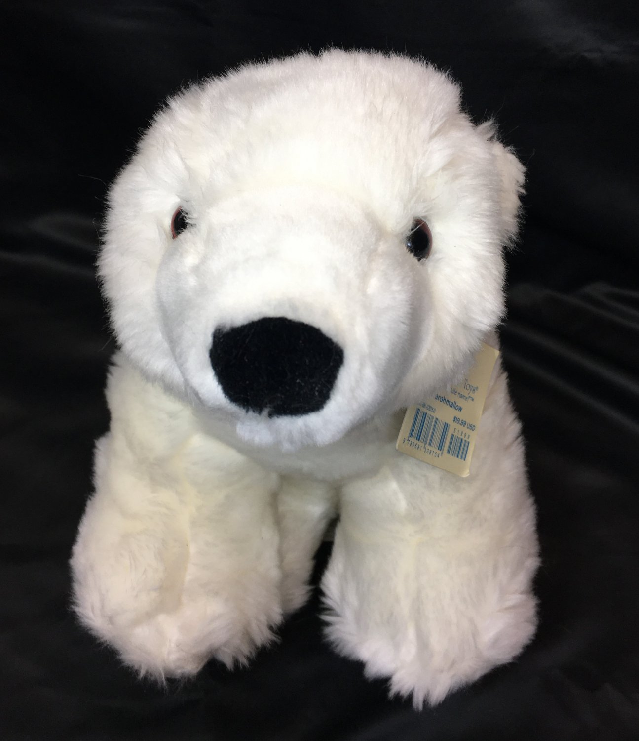Marshmallow Polar Bear 2007 Borders Exclusive Plush Princess Soft Stuffed Toy