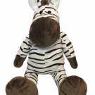 Babies R Us Wild Zebra RARE & DISCONTINUED Black White 24" Plush Stuffed Animal