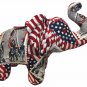 US Post Office Heroes Elephant Plush Tribute First Responders Fire Fighters 911