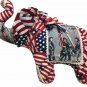 US Post Office Heroes Elephant Plush Tribute First Responders Fire Fighters 911