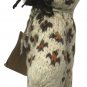 RARE Kenya HomeSpun Wool Leopard Plush Jaguar Cheetah Africa Plush Cat HTF 10"