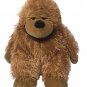 Toy Factory Brown Gorilla Stuffed Ape Plush Hairy Fuzzy Red Eyes Toy 12"