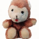 Dakin RARE Teddy Bear Baby Plush Brown Pointed Nose Cub Bean Bag 1975