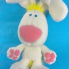 Bunny Rabbit Plush Rumpus Corp White Pink 17" Stuffed Animal Toy 2000 Edition Bunny Rabbit Plush Rumpus Corp White Pink 17" Stuffed Animal Toy 2000 Edition