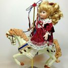 Carousel Horse Porcelain Doll Hailey RARE Heritage Heirloom Millennium 2000 Ed.