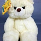 PRESTIGE Teddy Bear Big Foot Plush White Stuffed Animal Lovey Baby Toy 8" TAG PRESTIGE Teddy Bear Big Foot Plush White Stuffed Animal Lovey Baby Toy 8" TAG
