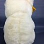 PRESTIGE Teddy Bear Big Foot Plush White Stuffed Animal Lovey Baby Toy 8" TAG