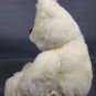 PRESTIGE Teddy Bear Big Foot Plush White Stuffed Animal Lovey Baby Toy 8" TAG