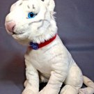 White Tiger Plush Stuffed Animal Barnum Circus Cat Greatest Show on Earth 12"