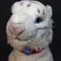 White Tiger Plush Stuffed Animal Barnum Circus Cat Greatest Show on Earth 12"
