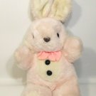 Vintage Bunny Rabbit Pink Plush JC Penny Scarborough Collection w/ Bow 12" Vintage Bunny Rabbit Pink Plush JC Penny Scarborough Collection w/ Bow 12"